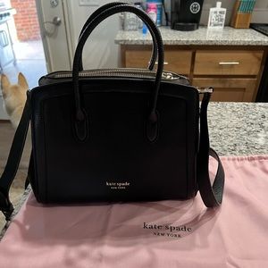 Kate Spade Knott Medium Pebble Leather Satchel